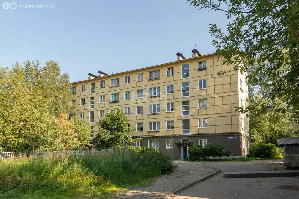 3-комнатная квартира: Петрозаводск, улица Лизы Чайкиной, 1 (56 м) - Фото 1