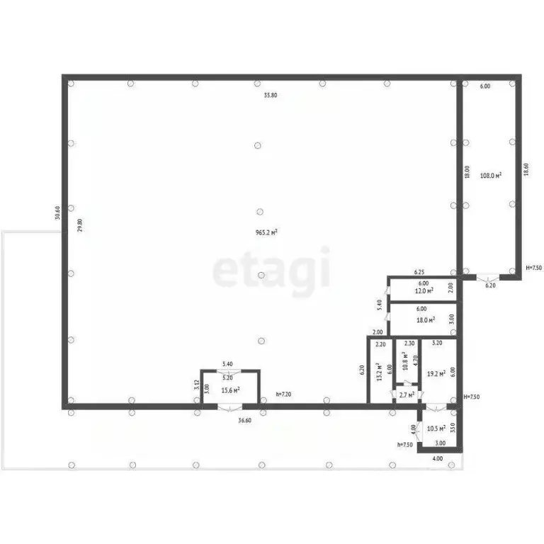 Склад в Ямало-Ненецкий АО, Новый Уренгой Промышленная ул., 6 (1191 м) - Фото 2