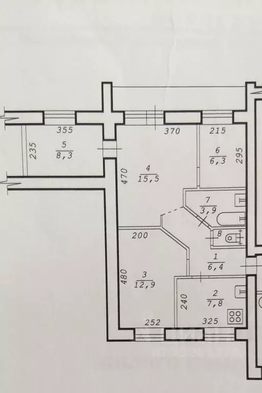 4-к кв. Новосибирская область, Новосибирск ул. Орджоникидзе, 43 (67.0 ... - Фото 0