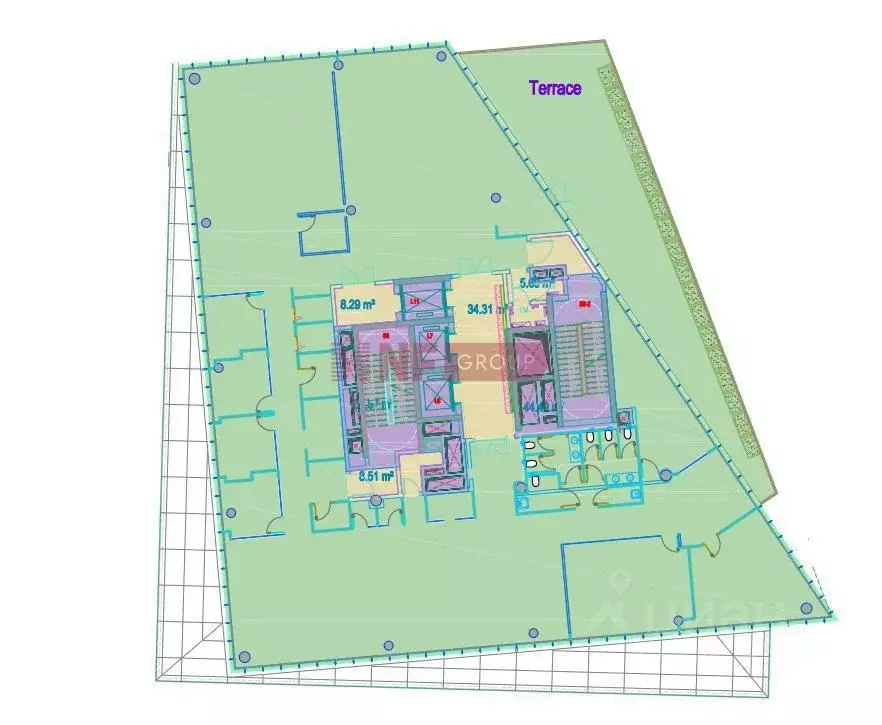 Офис в Москва Ярцевская ул., 19 (866 м) - Фото 1