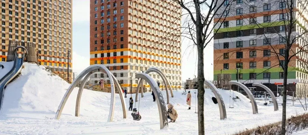 1-к кв. Москва Люблинский парк жилой комплекс, к18-20 (35.7 м) - Фото 2