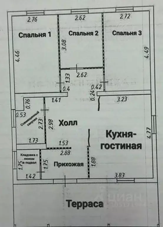 Дом в Хакасия, Абакан ул. 2-я Проточная, 93 (100 м) - Фото 1