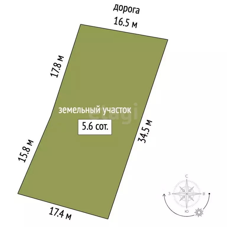 Участок в Вологодская область, Кирилловский муниципальный округ, д. ... - Фото 1