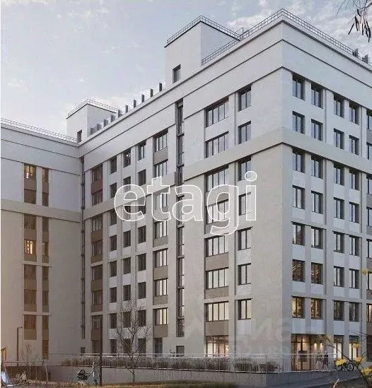 1-к кв. Свердловская область, Екатеринбург ул. Лодыгина, 15А (49.4 м) - Фото 1