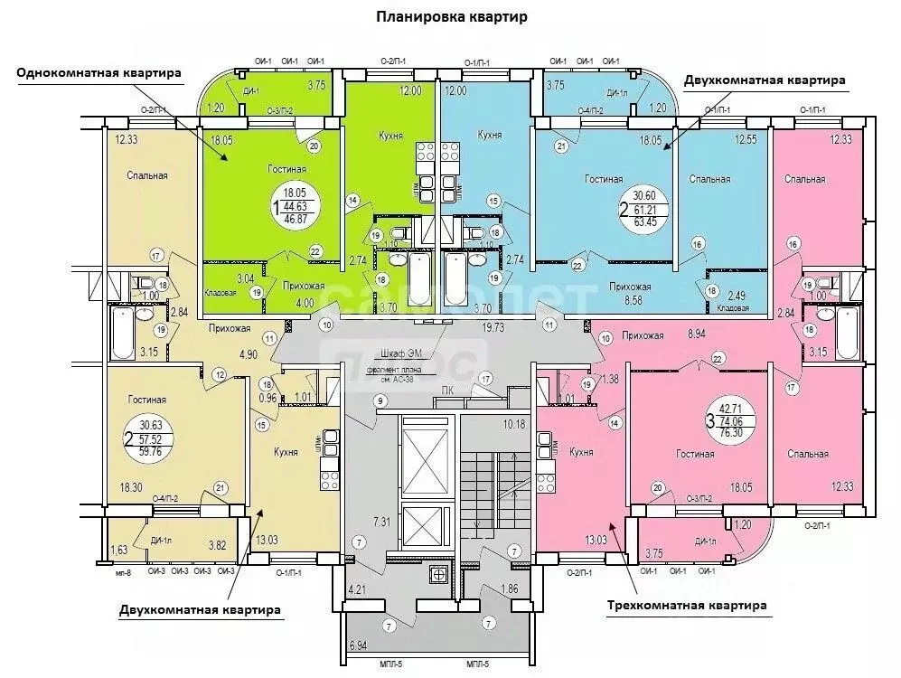 2-к кв. Московская область, Серпухов городской округ, пос. ... - Фото 2