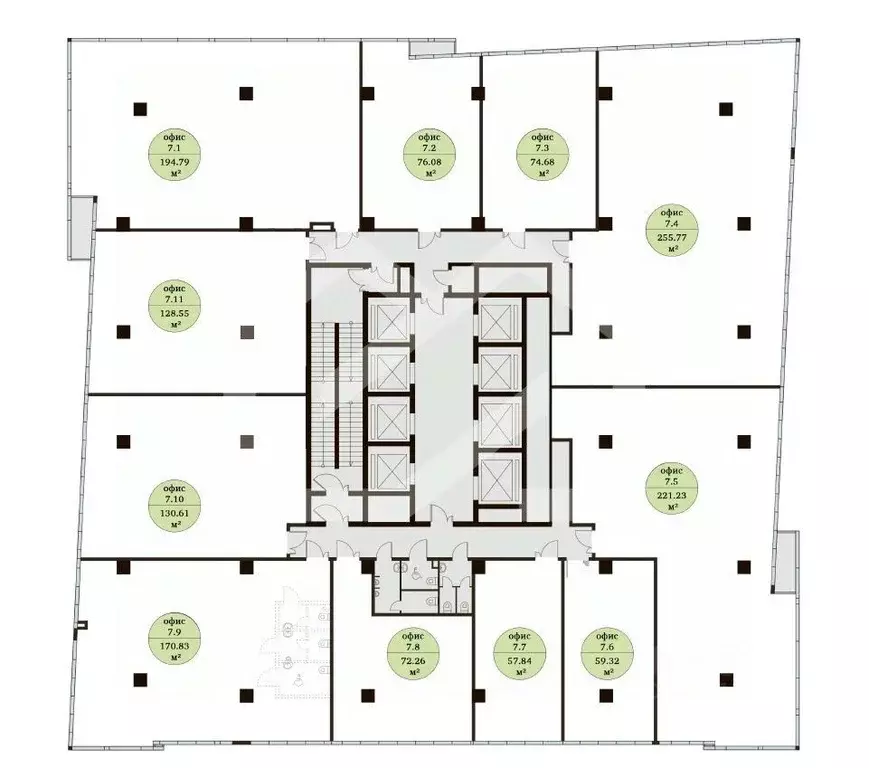 Помещение свободного назначения в Москва ул. Неверовского, 10с3А (58 ... - Фото 2