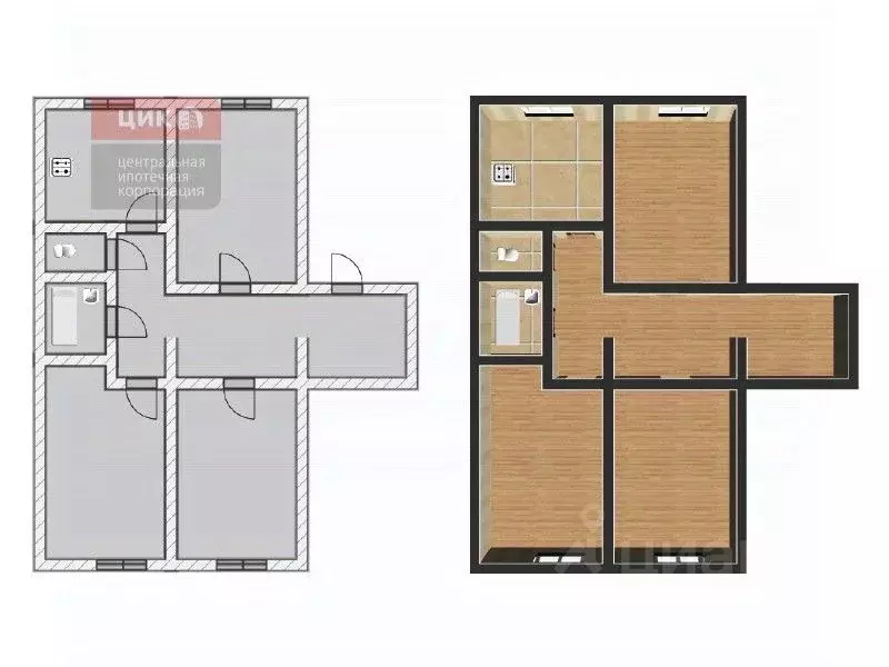 3-к кв. Рязанская область, Рязань ул. Белякова, 7 (95.6 м) - Фото 2