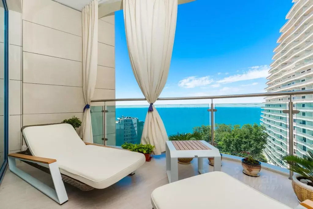 2-к кв. Краснодарский край, Сочи Курортный просп., 105б (90.0 м) - Фото 1