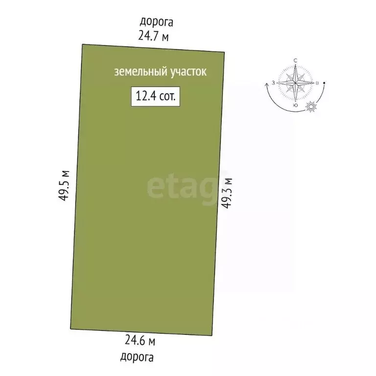 Участок в Владимирская область, Муром д. Макаровка,  (12.65 сот.) - Фото 2