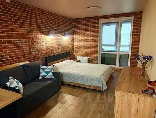 Студия Краснодарский край, Краснодар ул. Евгении Жигуленко, 25к3 (24.6 ... - Фото 1