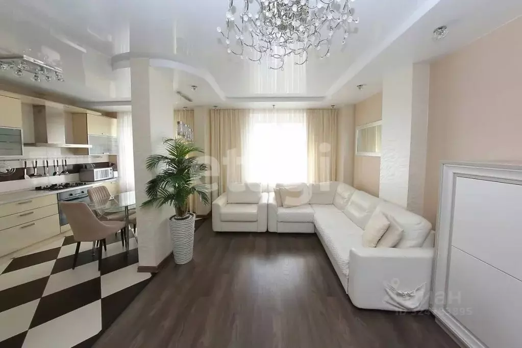 3-к кв. Тульская область, Тула ул. Революции, 21 (92.0 м) - Фото 1