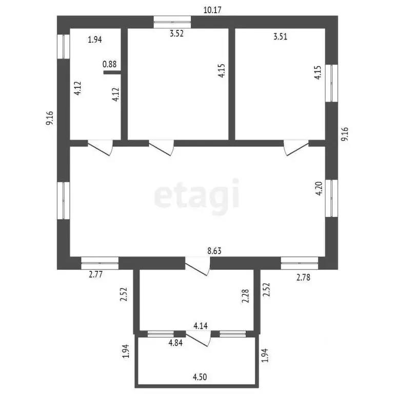 Дом в Ленинградская область, Приозерск Новый Кексгольм кп, ул. Грибная ... - Фото 2