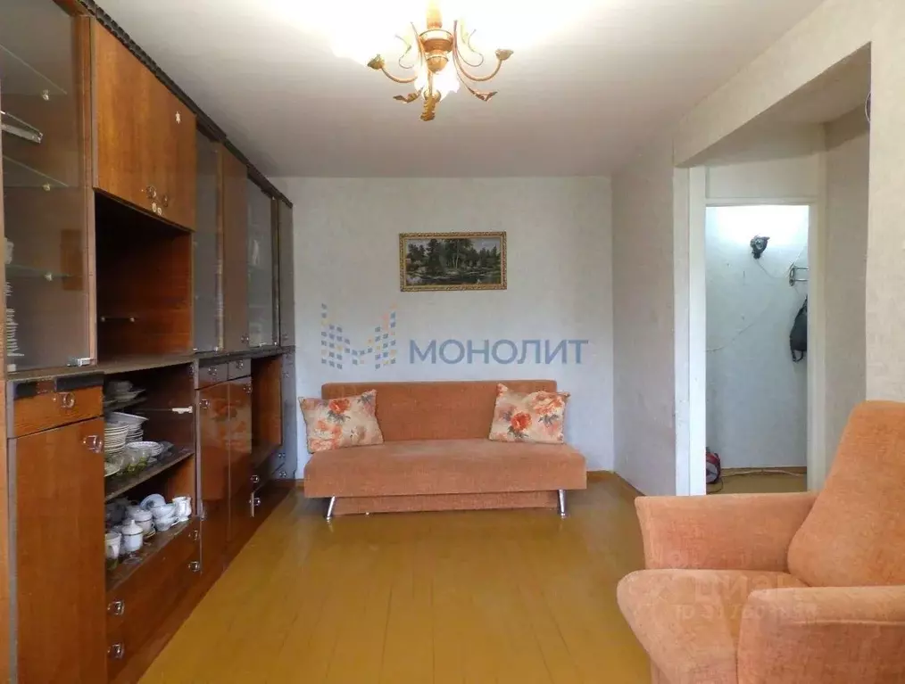 2-к кв. Нижегородская область, Нижний Новгород просп. Ленина, 28б ... - Фото 0