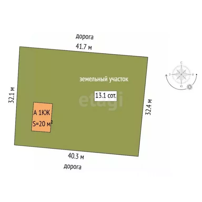 Дом в Тюменская область, Тюмень СОСН Березка-3 тер., ул. 18-я (20 м) - Фото 2