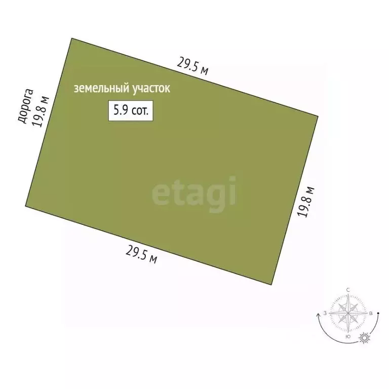 Участок в Крым, Ленинский район, Калиновское с/пос, Седой Азов ТСН 300 ... - Фото 2