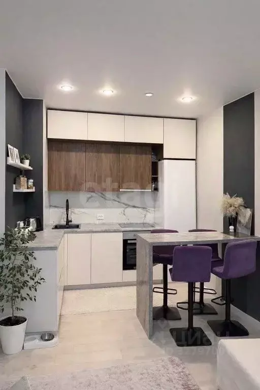 1-к кв. Татарстан, Казань ул. Аметьевская магистраль, 18к3 (49.3 м) - Фото 1