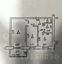 2-к кв. Хабаровский край, Хабаровск Аэродромная ул., 94Бк3 (45.0 м) - Фото 1