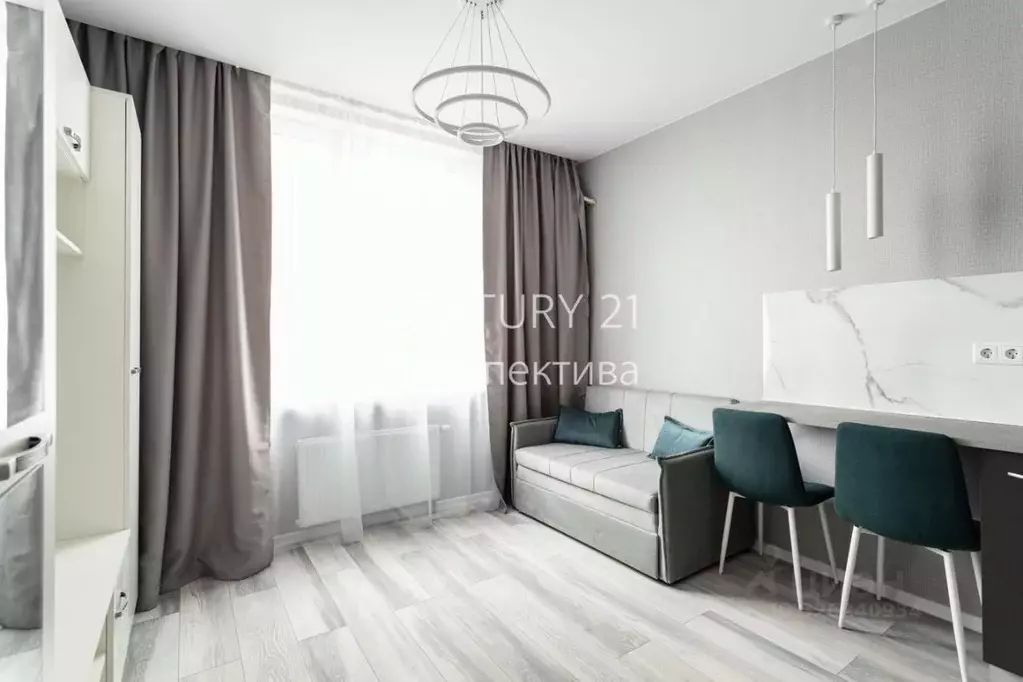 Студия Московская область, Лыткарино 6-й мкр, 15Д (17.4 м) - Фото 1