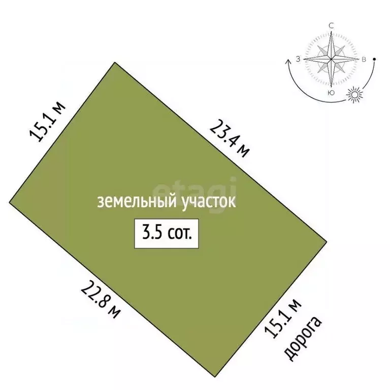 Участок в Ростовская область, Мясниковский район, Краснокрымское ... - Фото 2