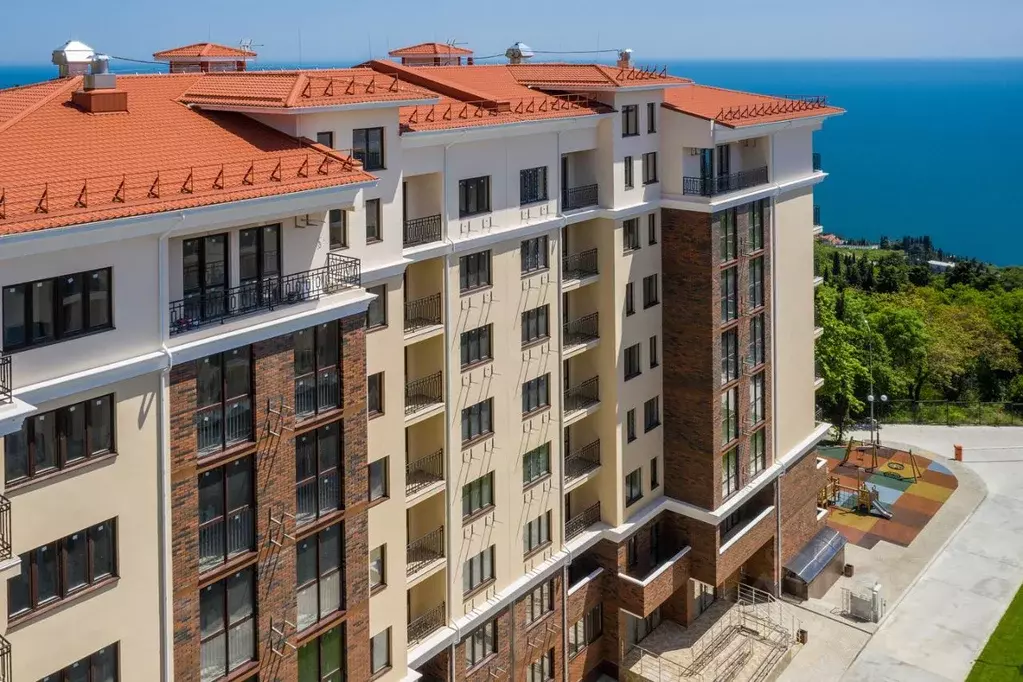 1-к кв. Крым, Ялта муниципальный округ, Восход пгт ул. Авроры, 77к3 ... - Фото 1