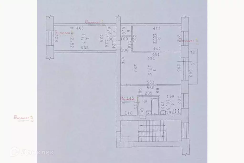 Продаётся 3-к квартира, 54.9 м - Фото 1