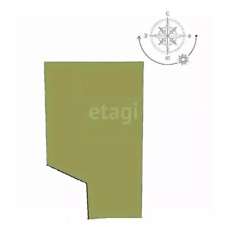 Участок в Крым, Сакский район, с. Уютное, Уютная Гавань мкр  (7.39 ... - Фото 2