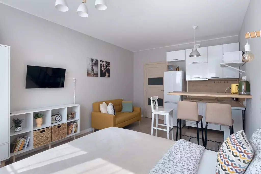 Студия Санкт-Петербург 26-я Васильевского острова линия, 7 (24.0 м) - Фото 2