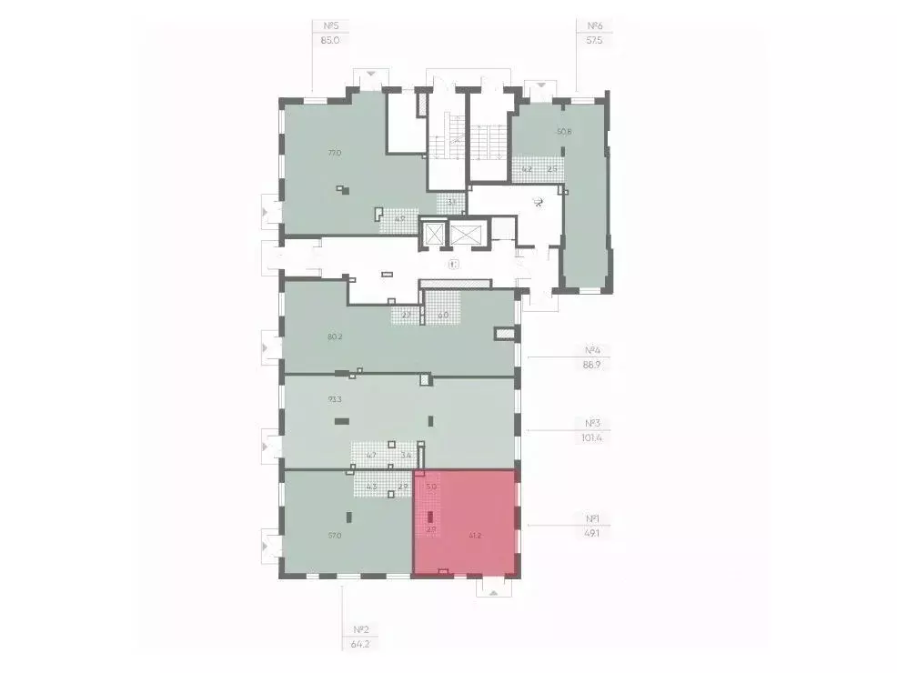 Помещение свободного назначения в Санкт-Петербург Партизанская ул., 5 ... - Фото 2