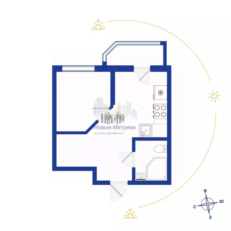 1-к кв. Ленинградская область, Мурино Всеволожский район, ул. Шувалова ... - Фото 2