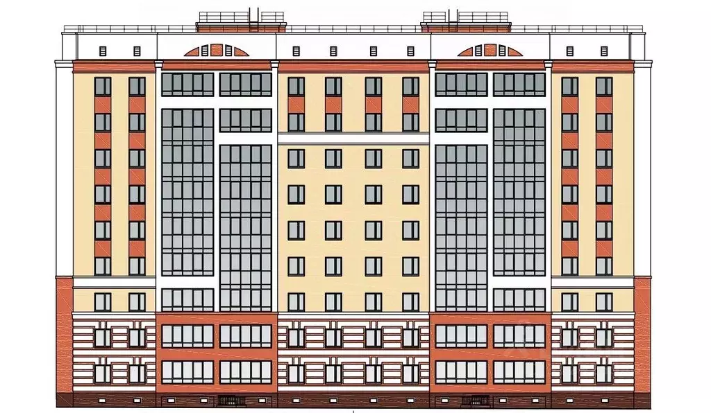 3-к кв. Омская область, Омск ул. А.Н. Кабанова, 2 (80.55 м) - Фото 0