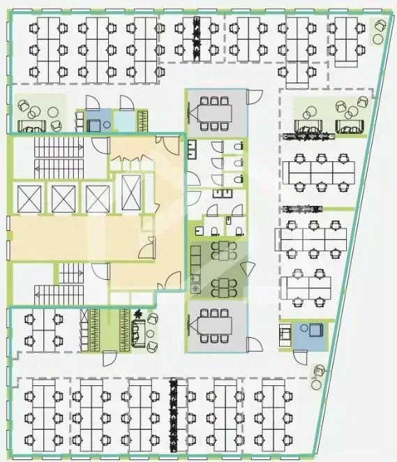 Помещение свободного назначения в Москва Ленинградское ш., 61с2 (1246 ... - Фото 2