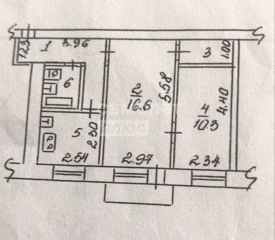 2-к кв. Липецкая область, Липецк Желтые Пески мкр, ул. Космонавтов, 3 ... - Фото 2