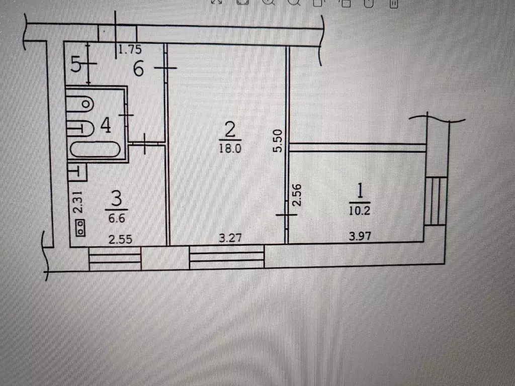 Продаётся 2-к квартира, 41.7 м - Фото 0