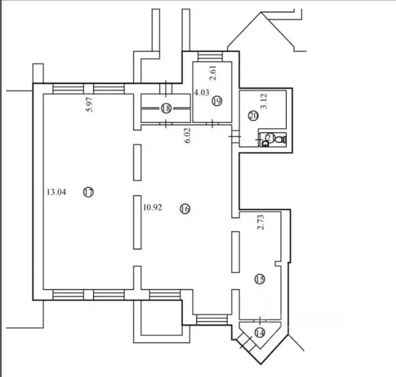 Торговая площадь в Томская область, Томск пос. Степановка, ул. Богдана ... - Фото 2