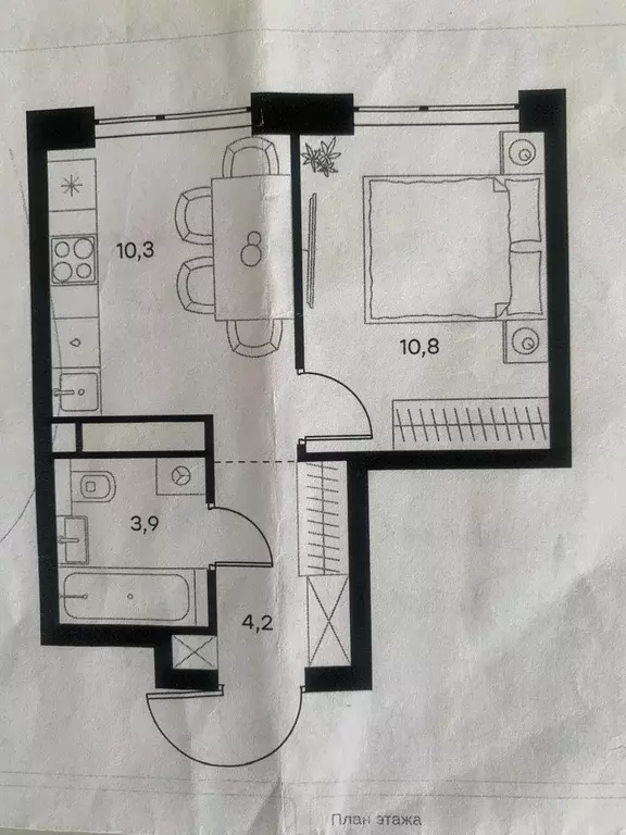 Продаётся 1-к квартира, 29.2 м - Фото 1