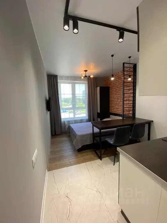 Студия Калужская область, Обнинск Белкинская ул., 40 (25.0 м) - Фото 2