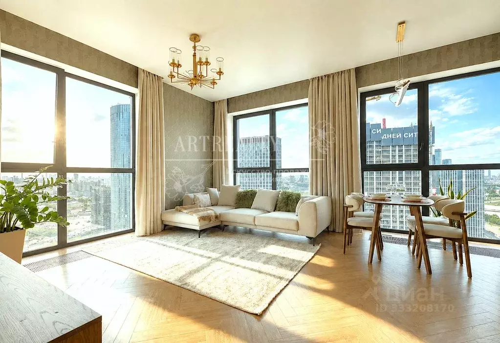 3-к кв. Москва Шелепихинская наб., 40к1 (72.0 м) - Фото 2