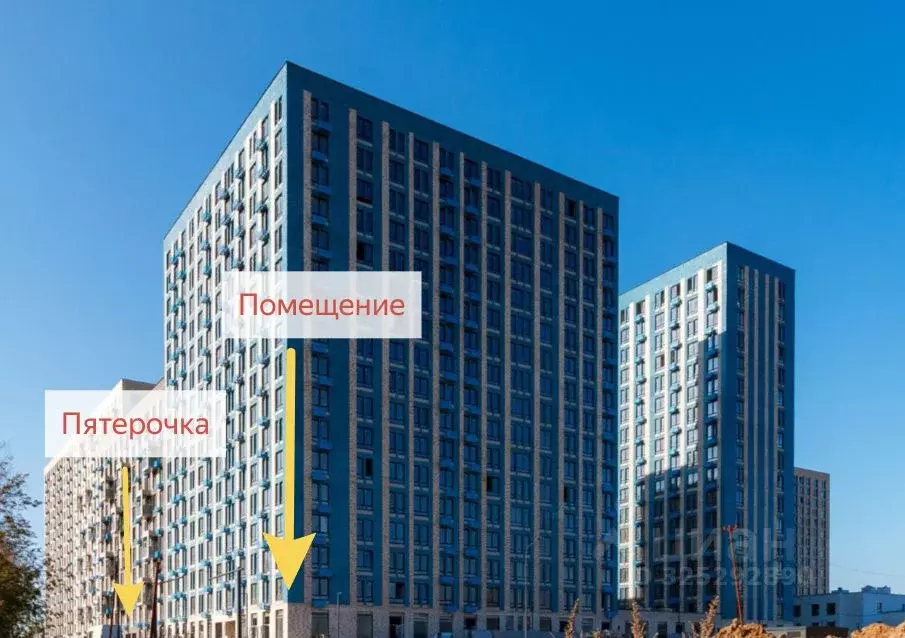 Торговая площадь в Московская область, Химки Клязьма-Старбеево мкр, ... - Фото 1