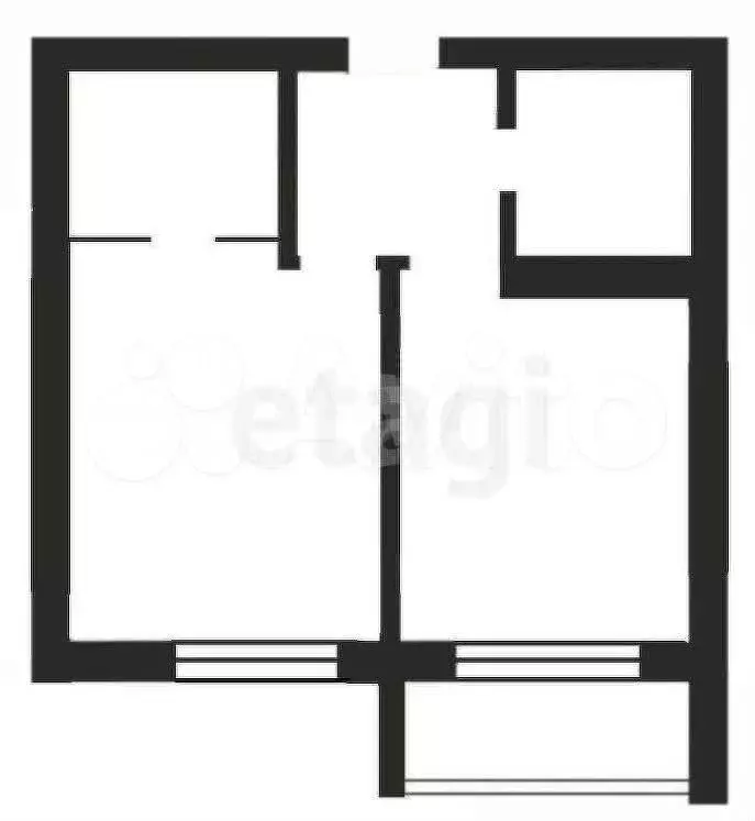 1-к. квартира, 39,7 м, 9/10 эт. - Фото 0