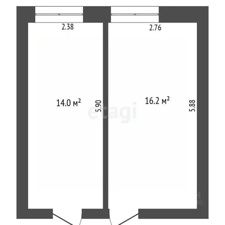 Офис в Тюменская область, Тюмень ул. Елизарова, 6/1 (30 м) - Фото 2