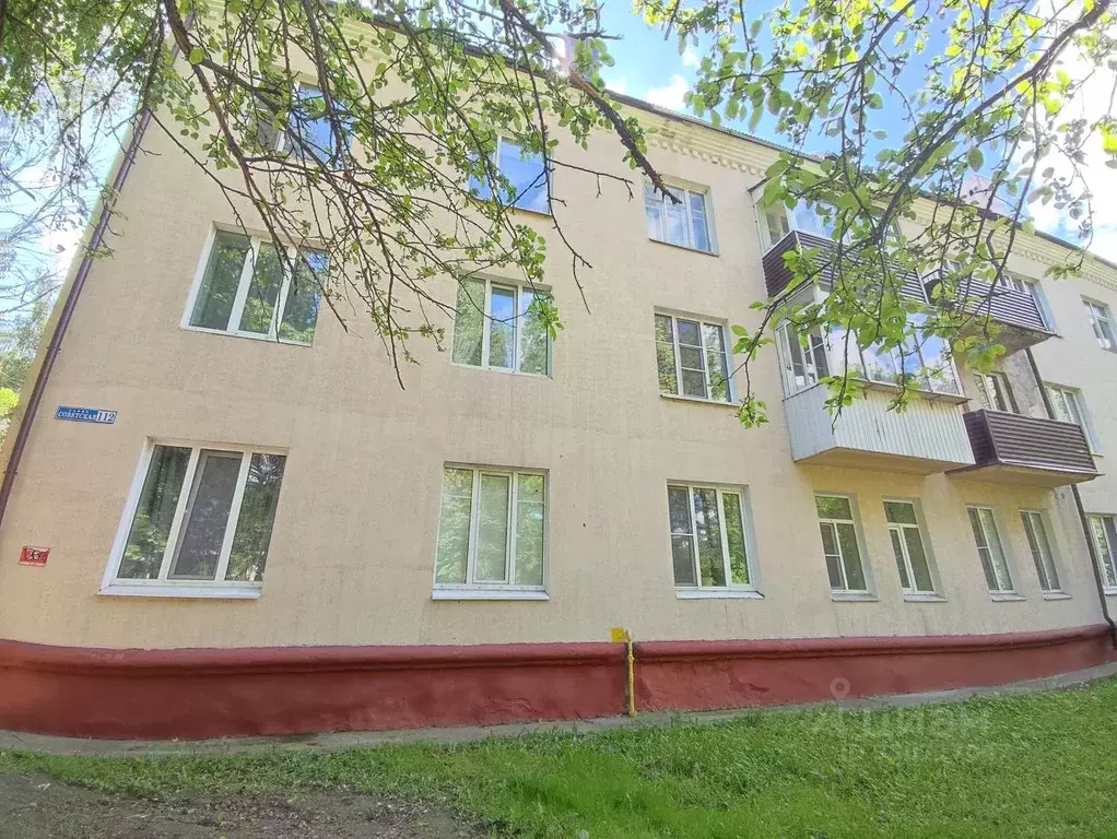 2-к кв. Московская область, Бронницы Советская ул., 112 (55.2 м) - Фото 1
