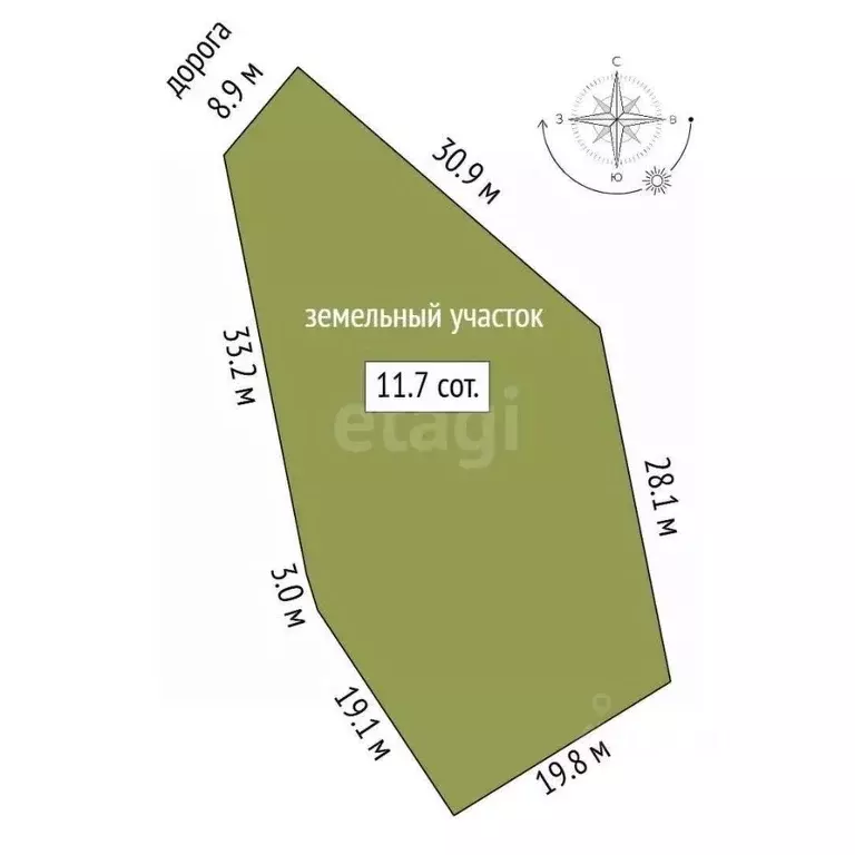 Участок в Крым, Алушта муниципальный округ, с. Лучистое  (11.0 сот.) - Фото 2