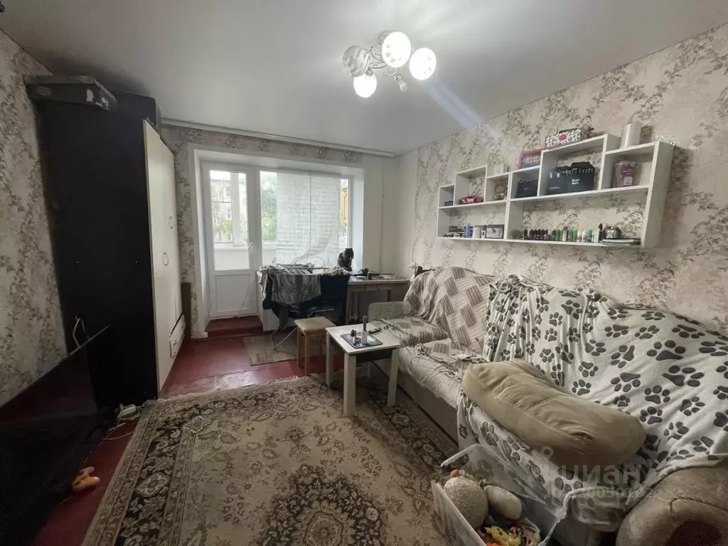 1-к кв. Воронежская область, Лиски ул. Титова, 12А (35.0 м) - Фото 1