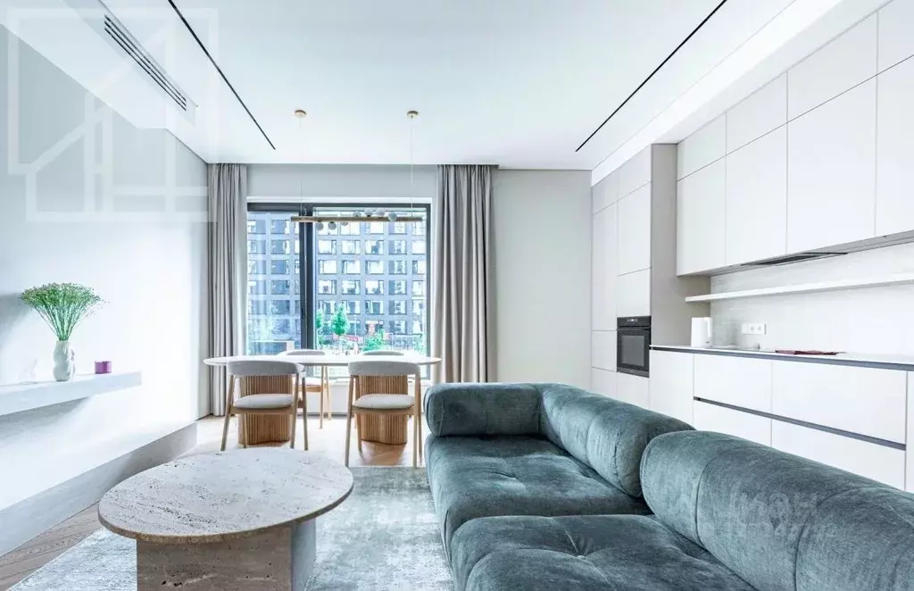 3-к кв. Москва ул. Усачева, 15А (95.0 м) - Фото 2