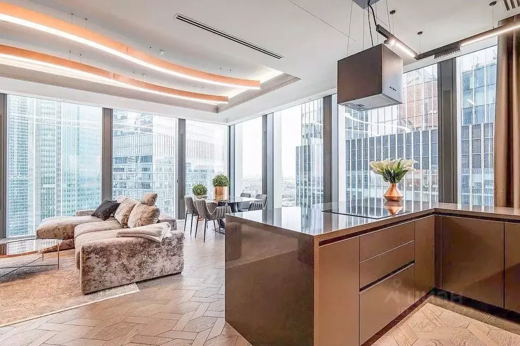 2-к кв. Москва 1-й Красногвардейский проезд, 22с2 (96.0 м) - Фото 1