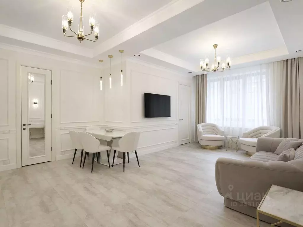 3-к кв. Москва Ленинградский просп., 35С2 (90.0 м) - Фото 1