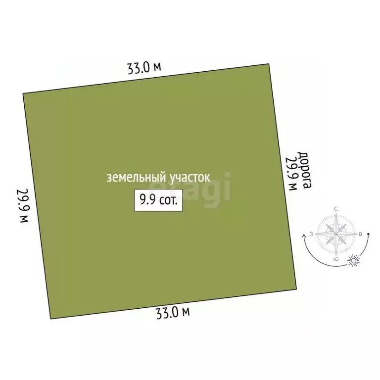 Участок в Челябинская область, Аргаяшский муниципальный округ, ... - Фото 2