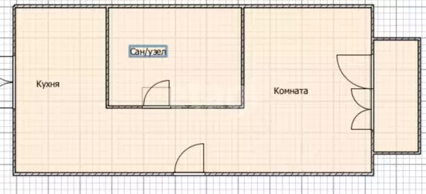 1-к кв. Сахалинская область, Холмск Капитанская ул., 1 (28.1 м) - Фото 2