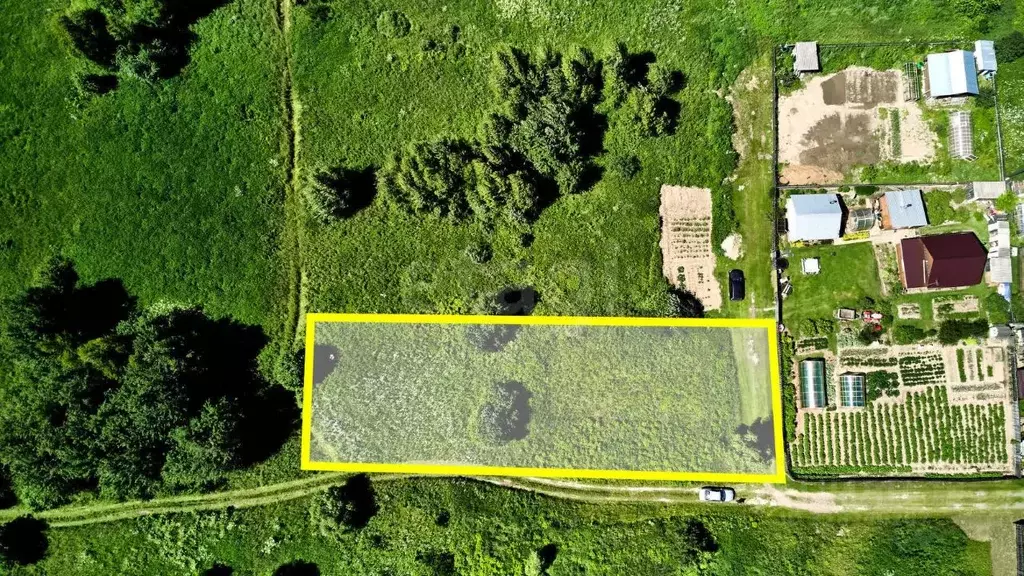 Участок в Томская область, Томск пос. Светлый, Калинка садовое ... - Фото 2