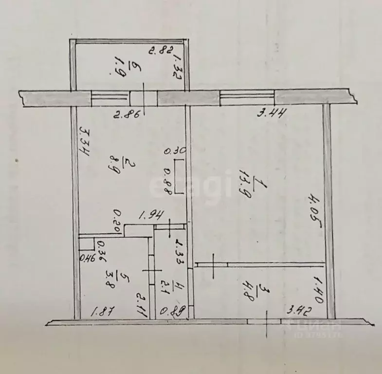 1-к кв. Татарстан, Казань ул. Ноксинский Спуск, 27 (35.4 м) - Фото 1